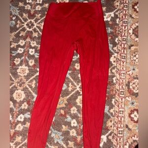 Uniqlo Bold Burnt Orange Leggings